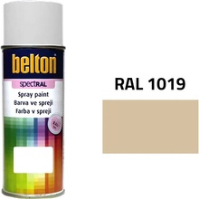 BELTON sprej 400 ml RAL 1019 | pololesklá nitrokombinační barva ve spreji