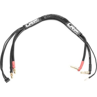 LRP Electronic Nabíjecí kabel 35cm 2S LiPo HARDCASE z G4 na P4/5 včetně balančního konekt. EHR