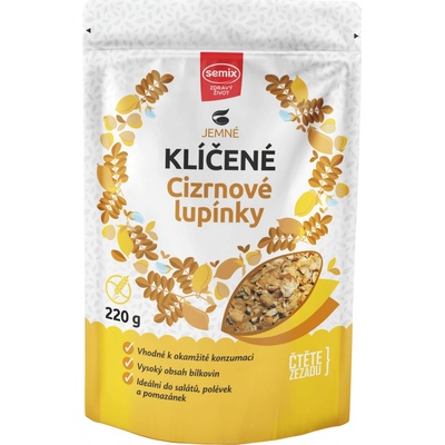 Semix Kľúčené cícerové lupienky 220 g