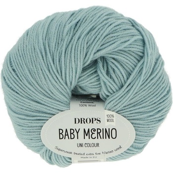 Drops Baby Merino UNI 43 modro šedá