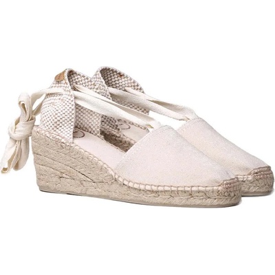 TONI PONS Valencia Wedge Espadrilles - White (Off White)