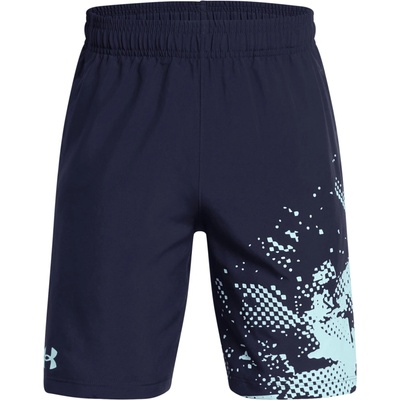 Under Armour Tech Woven Graphic Shorts K čierne 1390018-410