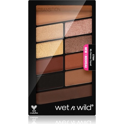 wet n wild Color Icon палитра сенки за очи цвят My Glamour Squad 10 гр