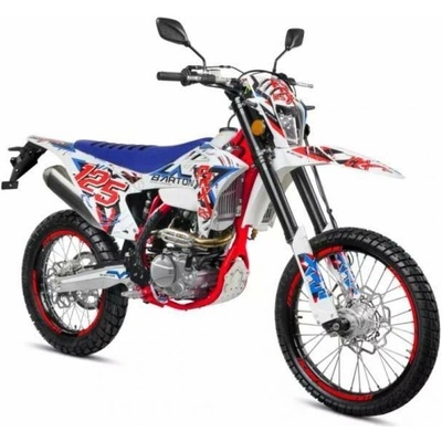 Barton Motors FRX 125 4T modrá/zelená