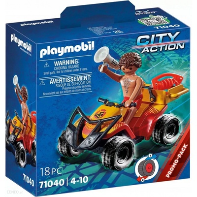 Playmobil 71040 Záchranárska Rýchlostná štvorkolka
