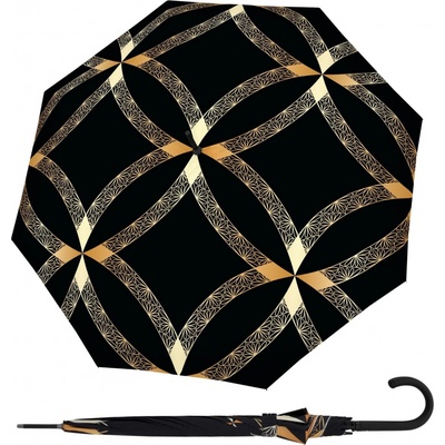 DOPPLER Fiber Flex Long AC Luxury - dámský holový vystřelovací deštník vícebarevný 740765SLU