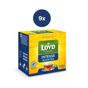 LOYD Чай Loyd пирамидален черен интензивен 9 x 40 г