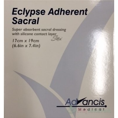Eclypse Adherent Sacral krytie na rany superabsorpčné 17 x 19 cm 10 ks