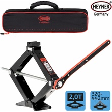 Heyner Premium Hever nůžkový s ráčnou 2 t
