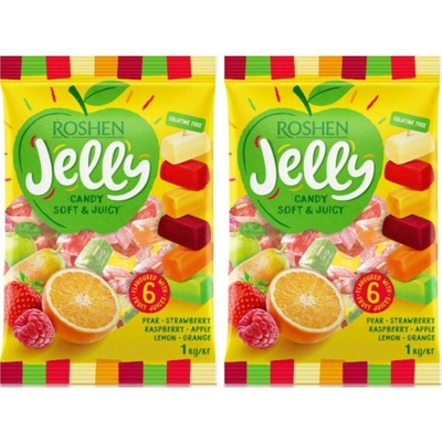 Roshen Jelly Candies želé ovocné 2 x 1 kg