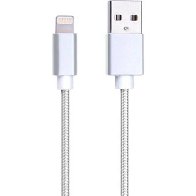W-Star KBLTNNYWH1 SB Lightning 1m stříbrný