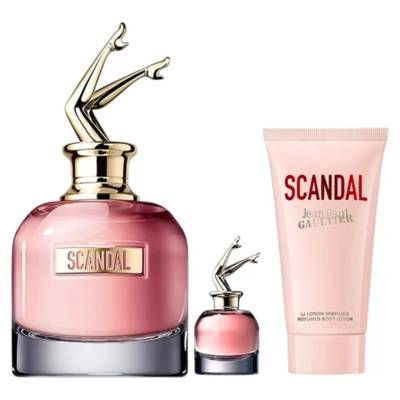 Jean Paul Gaultier Scandal подаръчен комплект за жени EDP 80 ml + EDP 6 ml + лосион 75 ml