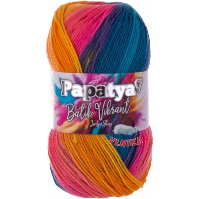 Kamgarn Příze Papatya Batik Vibrant Varianta: 06