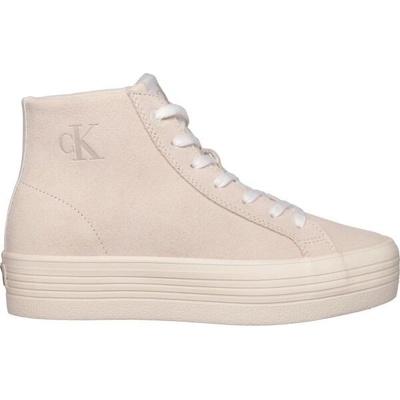 Calvin Klein Jeans Vulc Flatform Laceup Mid Mg S YW0YW01584 béžová