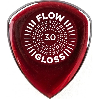 Dunlop 550P300 - FLOW GLOSS PICK 3.0MM