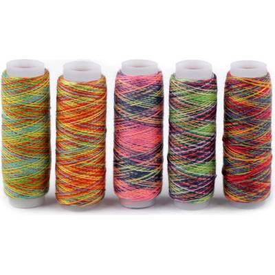 Stoklasa Nitě PES multicolor návin 110 m Balení: 5 ks, Varianta: mix mix