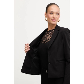 Liu Jo Сако Liu Jo в черно с едно копче с изчистен дизайн MF5140 J9189 (MF5140.J9189)