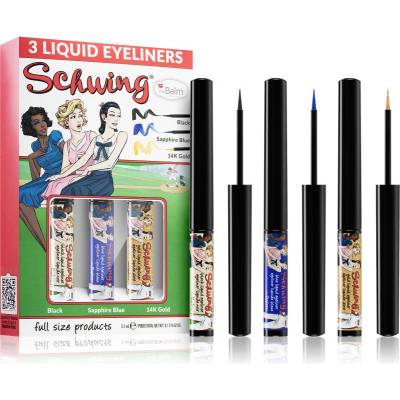 theBalm Schwing® Trio течни очни линии