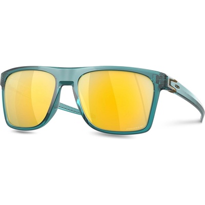 Oakley Слънчеви очила Oakley Men's Leffingwell Rectangle Sunglasses - Green/Yellow