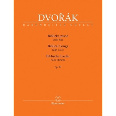 Biblické písně op. 99 - Antonín Dvořák