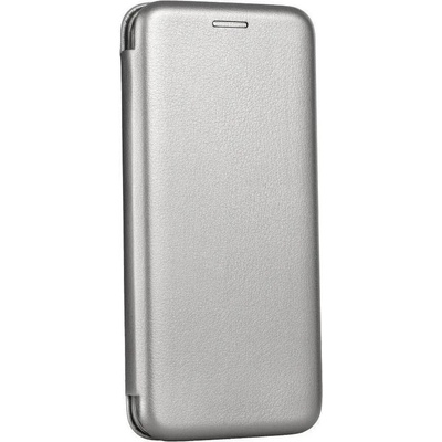Forcell Кожен Калъф за Samsung A03S, Forcell Elegance Book Case, Сив (5903396124044)
