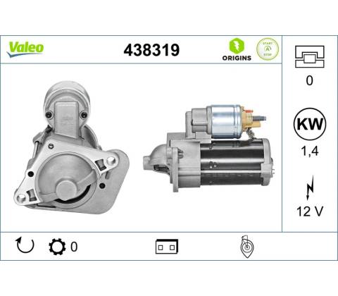 Štartér VALEO 438319