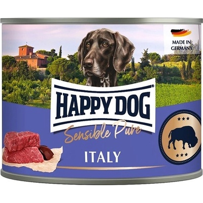 Happy Dog Büffel Pur Italy byvolie 24 x 200 g