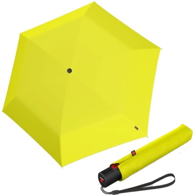 Knirps KNIRPS U.200 YELLOW - elegantný dámsky plne automatický dáždnik