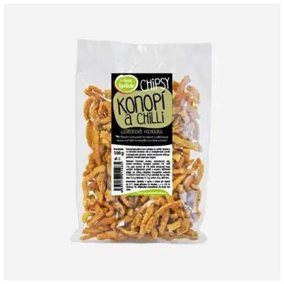 Green Apotheke Chipsy s konopným semínkem a chilli 6 x 100 g