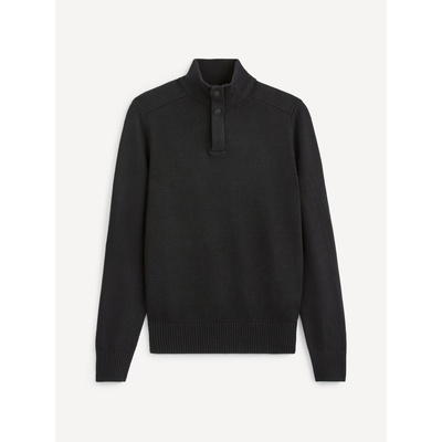 Celio Черен мъжки пуловер със стояща яка Celio Serome Celio | Cheren | МЪЖЕ | S