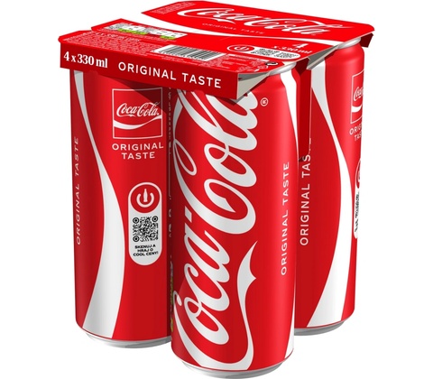 Coca Cola 4 x 330 ml