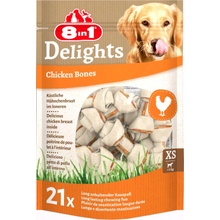8in1 Delights žuvacia kosť XS 21 kusov 252 g