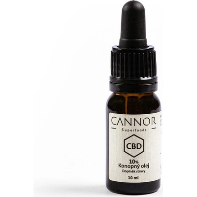 Cannor CBD olej 10% Full Spectrum 10 ml