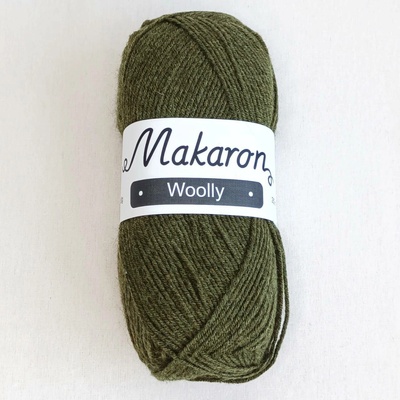 Makaron Woolly khaki