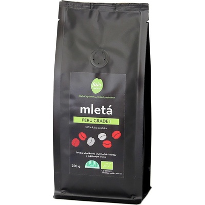 Fairobchod Bio mletá Peru Grade 1 250 g
