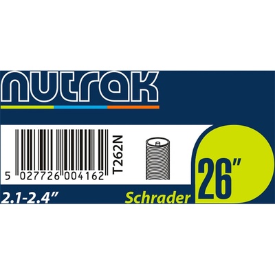 Nutrak 26 x 2.1-2.4 Schrader Valve Inner Tube -