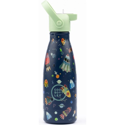 Cool Bottles termoláhev KIDS 3D Space rocket 260 ml