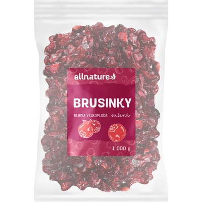Allnature Brusnica kľukva sušená 1000 g