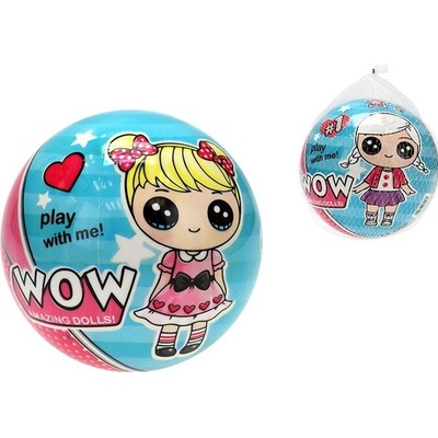 Mikro Trading Míč 23cm panenka WOW amazing dolls