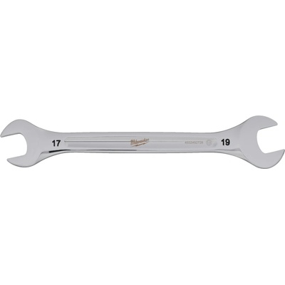 Milwaukee Obojstranný otvorený vidlicový kľúč 17 mm x 19 mm 4932492726