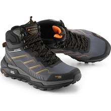 Alpine Pro Vardon Mid pánska outdoorová obuv tmavo modrá čierna oranžová