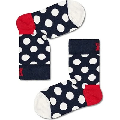 Детски чорапи Happy socks Kids Big Dot Half long socks - Multicolor (Navy)
