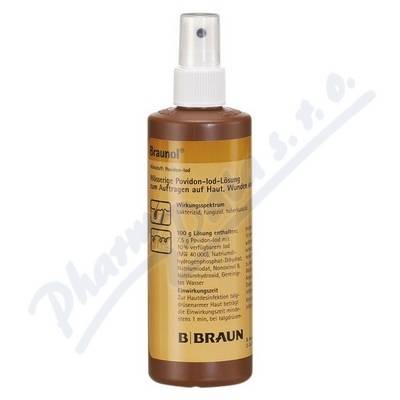 BRAUNOL DRM 75MG/G DRM SOL 1X250ML