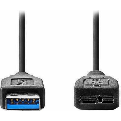 Nedis CCGL61500BK10 USB 3.0/ zástrčka USB-A - zástrčka USB-Micro B, 1m, černý
