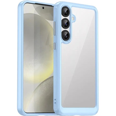 HQWear Кейс Outer Space с гел рамка за Samsung Galaxy S25+ - син (5907769368141)