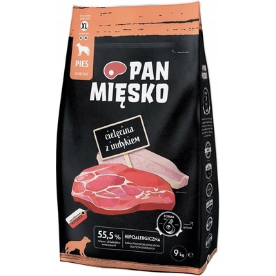 Pan Mięsko XL teľacie & morčacie 9 kg