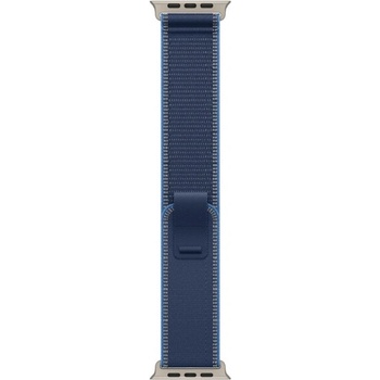 Apple Каишка Apple - Loop Titanium Finish, Apple Watch, 49 mm, S/M, Blue/Bright Blue (mft64zm/a)