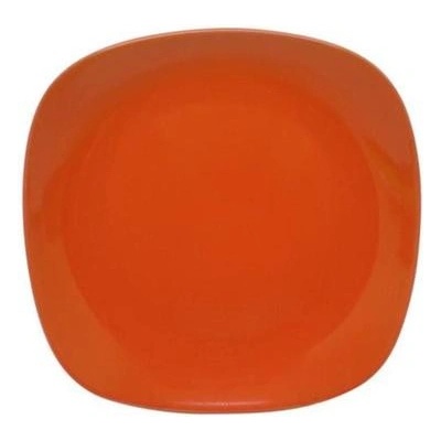 TORO tanier dezertný štvorec 19,5 cm oranžový