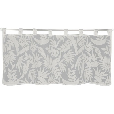 Bielo-sivá záclona 120x45 cm Calista – Sehlbach
