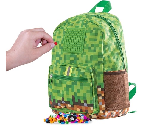 Pixie Crew Minecraft zelený/hnědý